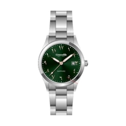 Crocodile CRDW10012.368 Green Dial Stainless Steel Women Watch